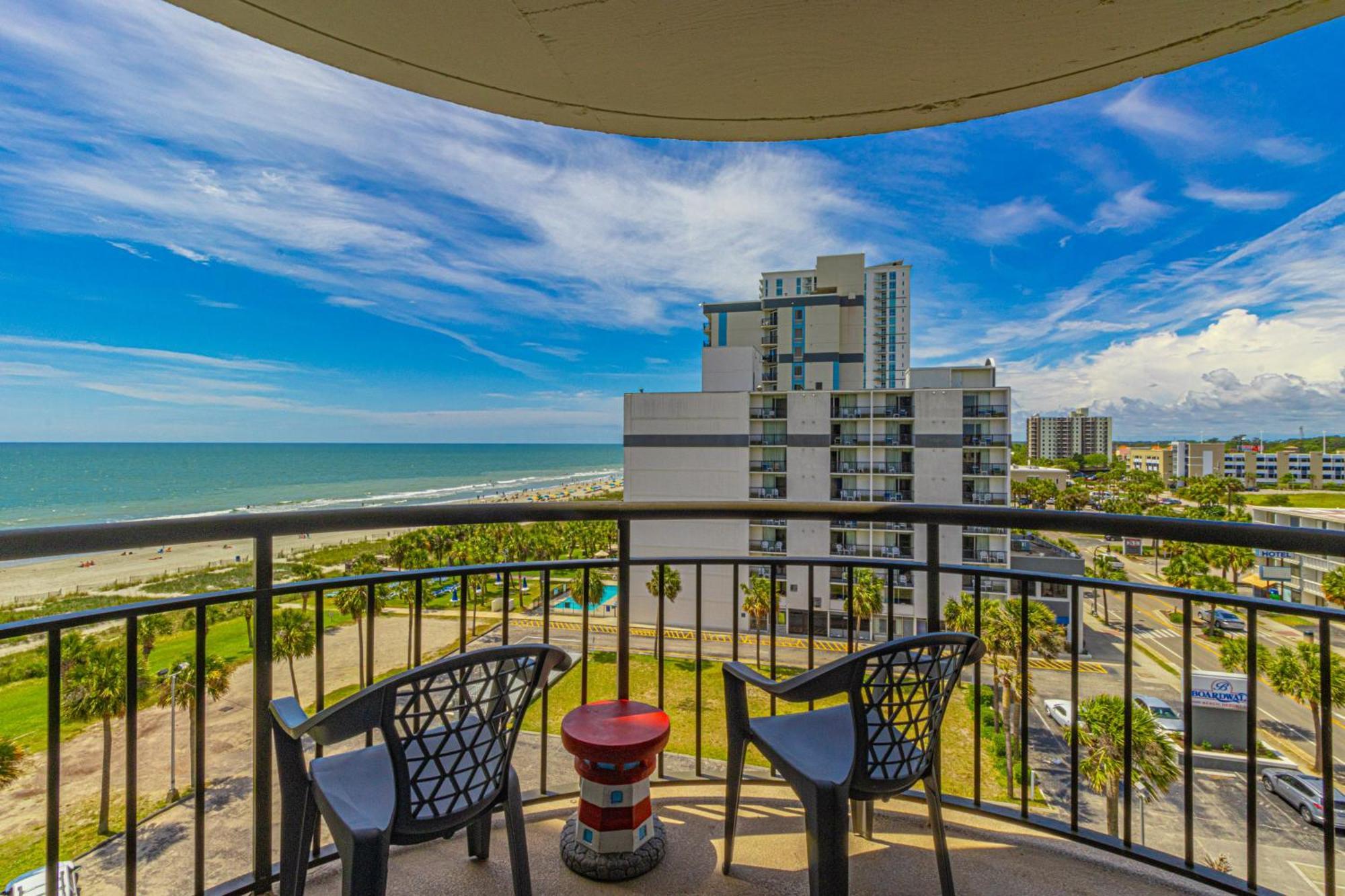 Ocean View Double Suite! Sleeps 4 Meridian Plaza 705 Myrtle Beach Dış mekan fotoğraf