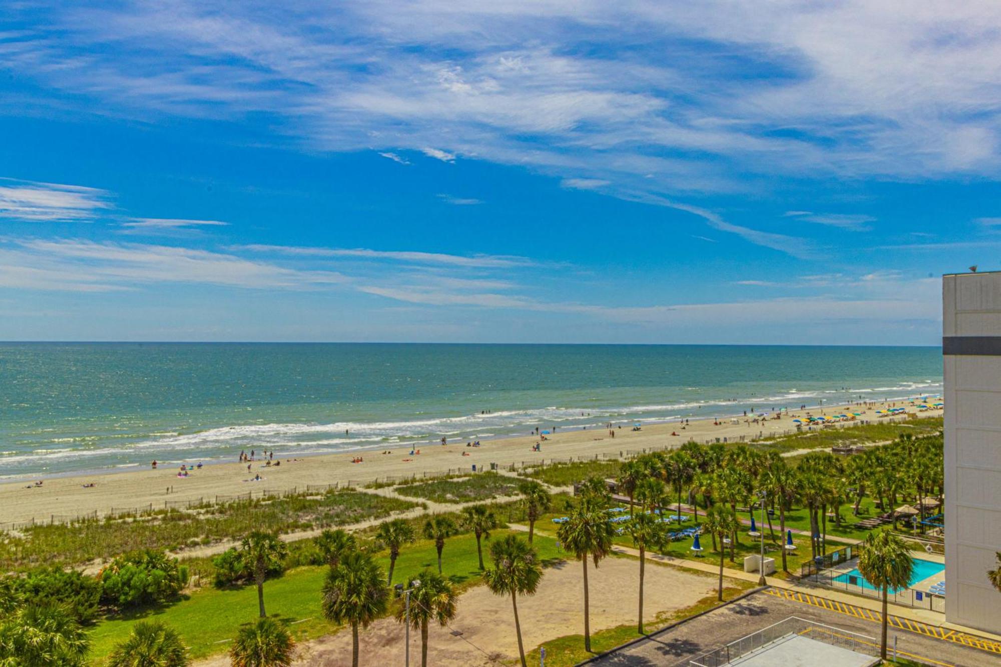 Ocean View Double Suite! Sleeps 4 Meridian Plaza 705 Myrtle Beach Dış mekan fotoğraf