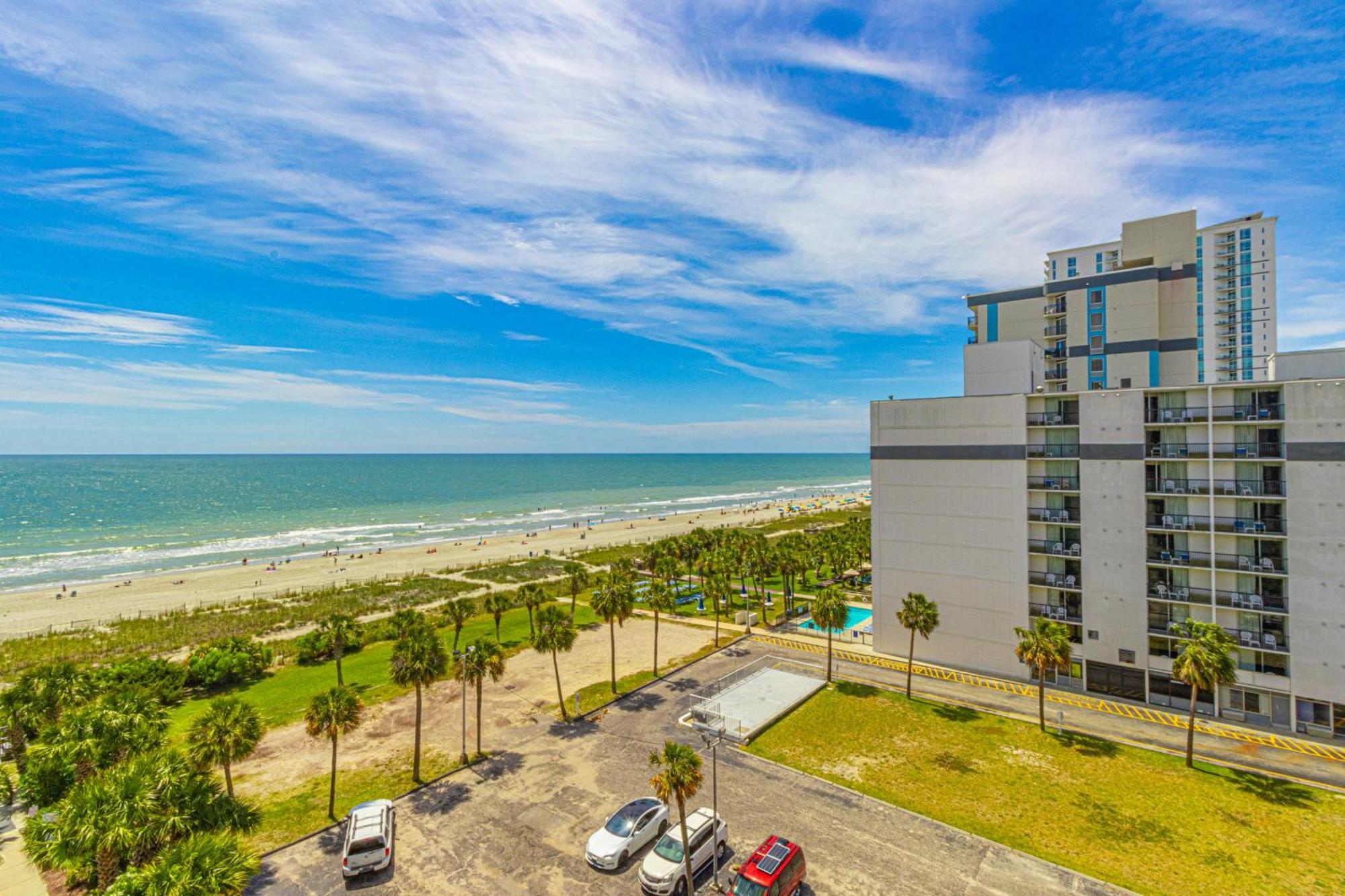 Ocean View Double Suite! Sleeps 4 Meridian Plaza 705 Myrtle Beach Dış mekan fotoğraf