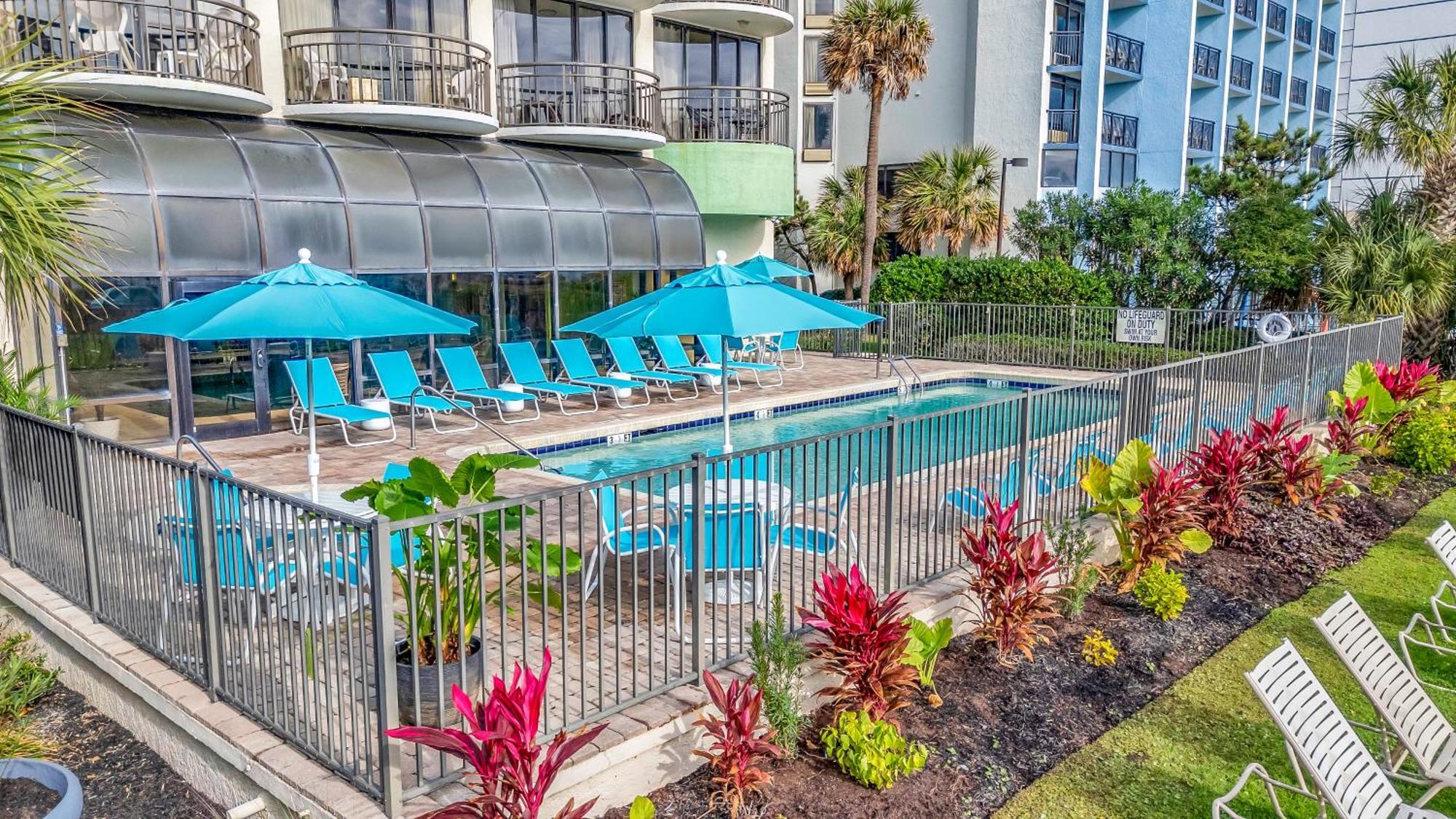 Ocean View Double Suite! Sleeps 4 Meridian Plaza 705 Myrtle Beach Dış mekan fotoğraf