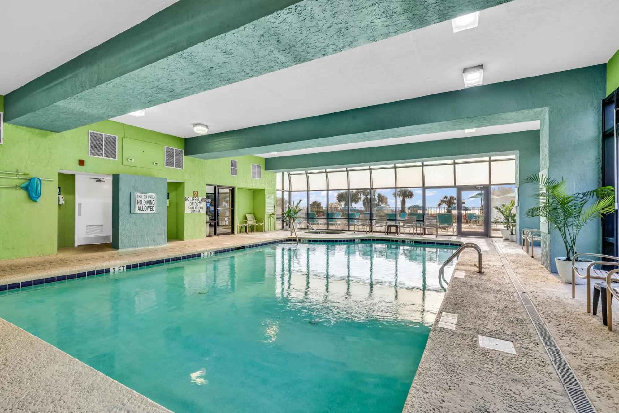 Ocean View Double Suite! Sleeps 4 Meridian Plaza 705 Myrtle Beach Dış mekan fotoğraf