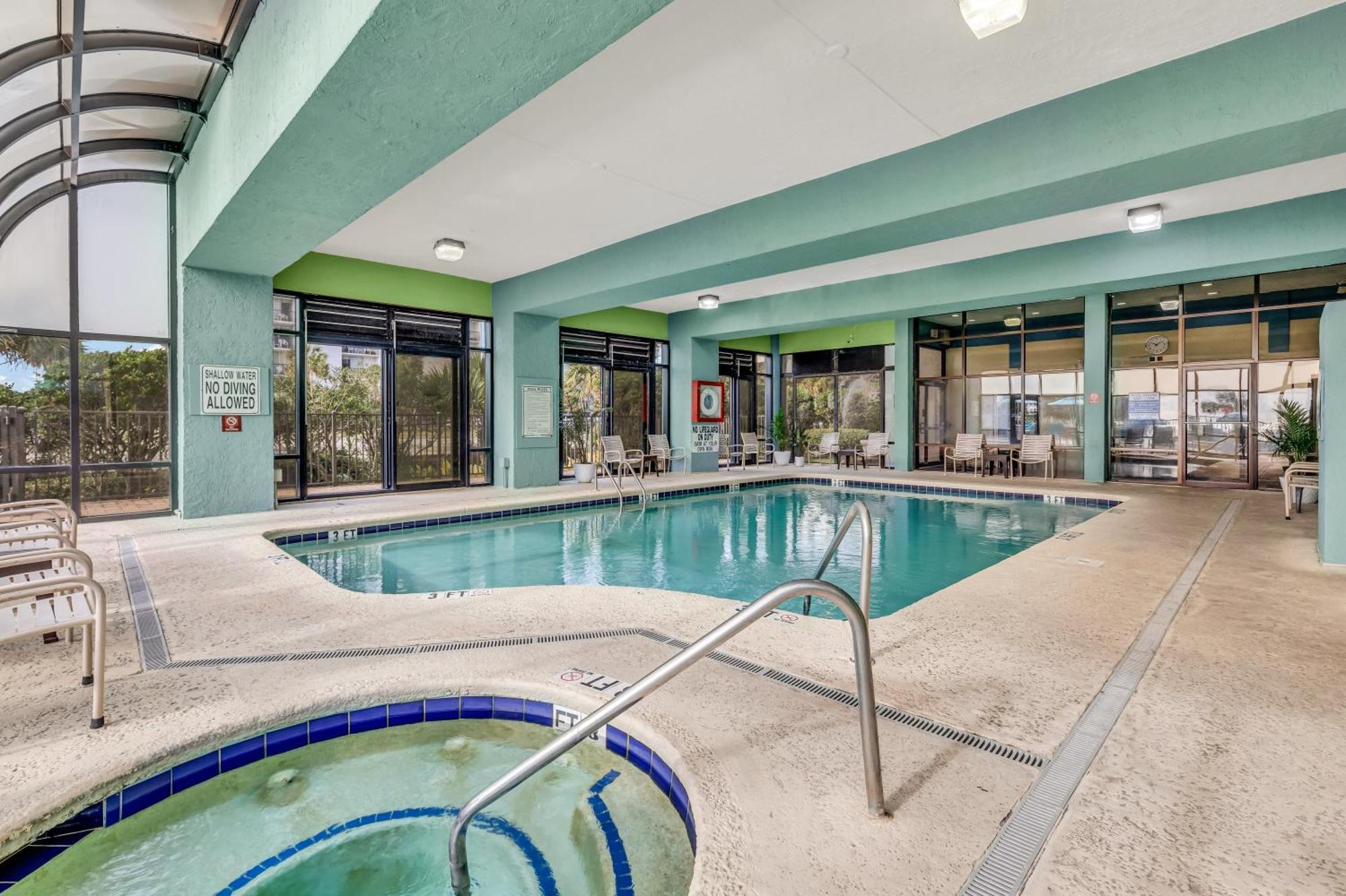 Ocean View Double Suite! Sleeps 4 Meridian Plaza 705 Myrtle Beach Dış mekan fotoğraf