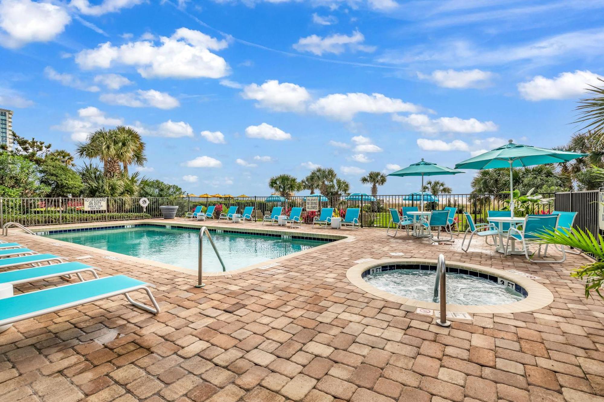 Ocean View Double Suite! Sleeps 4 Meridian Plaza 705 Myrtle Beach Dış mekan fotoğraf