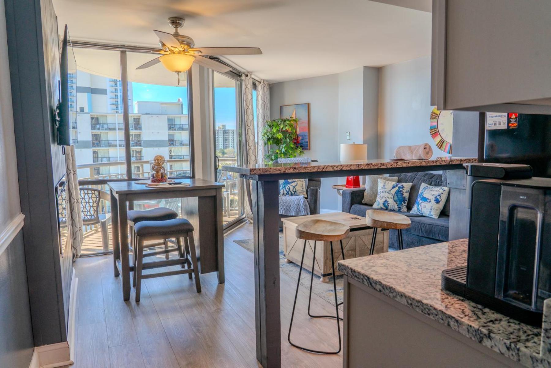 Ocean View Double Suite! Sleeps 4 Meridian Plaza 705 Myrtle Beach Dış mekan fotoğraf
