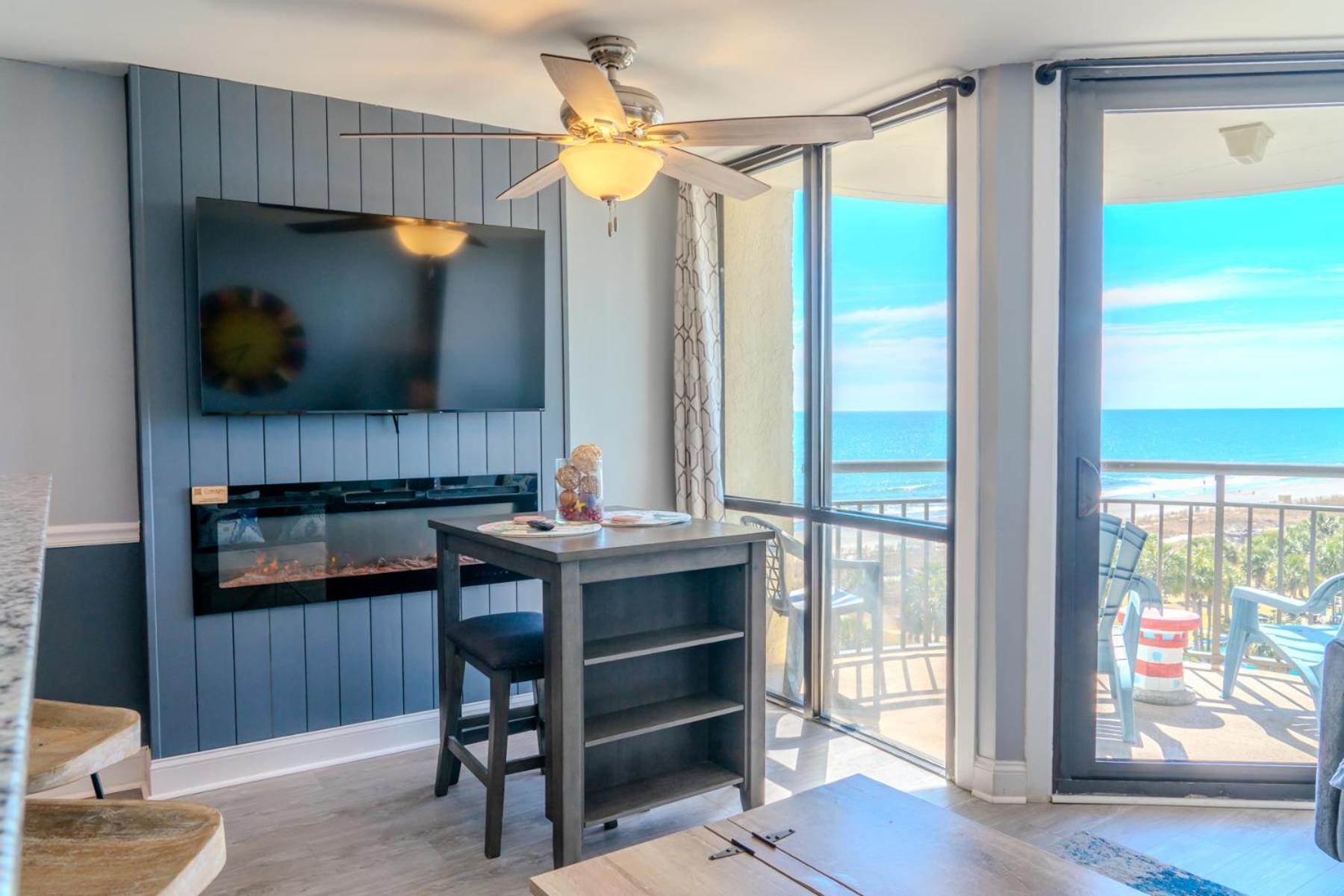 Ocean View Double Suite! Sleeps 4 Meridian Plaza 705 Myrtle Beach Dış mekan fotoğraf
